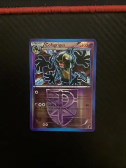 Pokemon TCG Cofagrigus Plasma Freeze 57/116 Reverse Holo Rare NM - Image 1