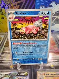 Slowbro 043/198 Reverse Holo Rare Pokemon TCG Scarlet & Violet Base Set - Image 1