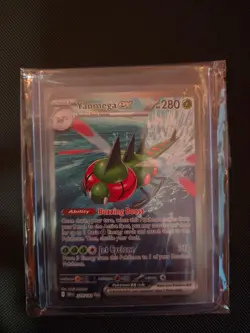YANMEGA EX - 228/182 Sv10: Pokemon Destined Rivals Special Illustration Rare NM - Image 3