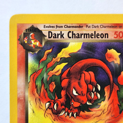 Dark Charmeleon 32/82 Pokemon TCG 1st Edition Team Rocket NM Vintage 2000 Card - Image 3