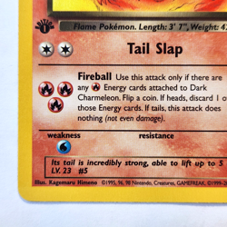 Dark Charmeleon 32/82 Pokemon TCG 1st Edition Team Rocket NM Vintage 2000 Card - Image 5