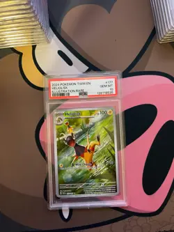 2024 Pokemon TWM EN Heliolisk Illustration Rare #177 PSA GEM Mint 10 - Image 1