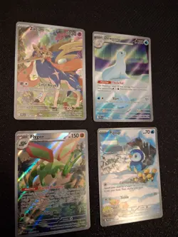 Pokemon TCG Phantasmal Flames Dewgong Piplup Zacian Flygon LOT of 4 NM MINT RAW - Image 3