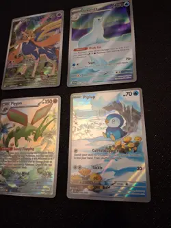 Pokemon TCG Phantasmal Flames Dewgong Piplup Zacian Flygon LOT of 4 NM MINT RAW - Image 5