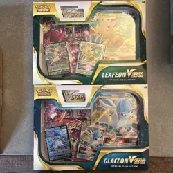 Pokemon TCG Glaceon & Leafeon VSTAR Special Collection - Set - NEW/SEALED - Image 1