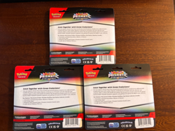 3 Pokemon Prismatic Evolutions Tech Sticker Collections Each has 3 Packs - Image 2