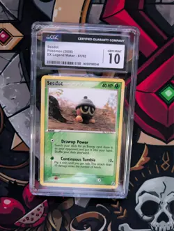 Pokemon Seedot 61/92 2006 EX Legend Maker CGC 10 Gem Mint PSA - Image 1
