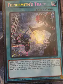 Fiendsmith's Tract MP25-EN093 Prismatic Rare NM Yu-Gi-Oh! TCG - Image 1