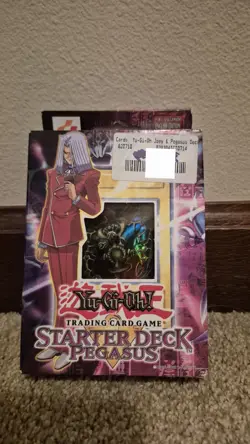 Yu-Gi-Oh! Starter Deck Pegasus Sealed Vintage English Konami Original Sticker - Image 1