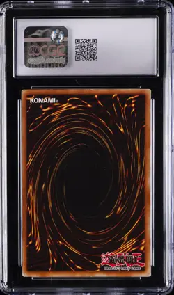 2002 YU-GI-OH! PRISMATIC SECRET RARE RED-EYES BLACK METAL DRAGON CGC 5.5 - Image 2