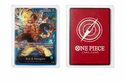 Ace & Newgate Leader ST22-001 One Piece Card Game Whitebeard Pirates NM - Image 1