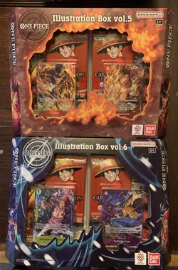 One Piece Illustration Box Vol 5 and Vol 6 Sealed Bundle - Brand New Sealed! - Image 1