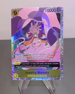 One Piece TCG OP13-108 Jewelry Bonney SR OP13 Foil Super Rare His Will - Image 1