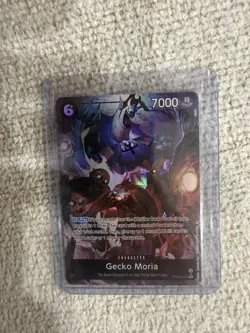 Gecko Moria (PRB02-013 Alternate Art) Premium Booster Vol.2 7000 Power Foil Rare - Image 1