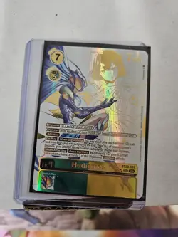 Digimon Card Hudiemon BT23-101 SEC Parallel HACKERS' SLUMBER - Image 1