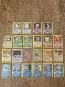 Pokemon TCG Vintage Card Lot Base Rocket Promo Holo Pikachu Blastoise - Image 1