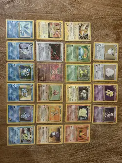 Pokemon TCG Vintage Card Lot Base Rocket Promo Holo Pikachu Blastoise - Image 2