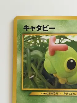 Caterpie No. 010 Neo Discovery Vintage old back Japanese pokemon card From Japan - Image 2