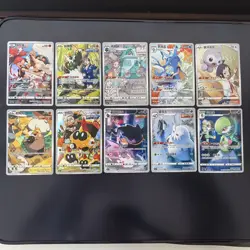 10pc Pokemon CHR Card Lot - High Value Character Rares - Image 1