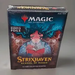 Magic: The Gathering Strixhaven School of Mages 15 Card Collector Booster NIB 630509958610 - Image 1