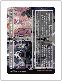 1x Dollmaker's Shop, Borderless Art, Magic the Gathering MTG NM - Image 1