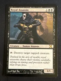 1x Royal Assassin (174) Core Set 10th Tenth Edition LP MTG Magic x1 MKE - Image 1