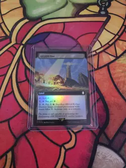 HELIOS One (Extended Art) Universes Beyond: Fallout Foil MTG NM - Image 3