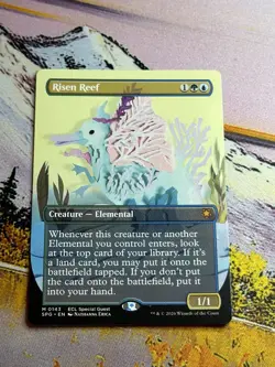 1x Risen Reef - Extended Art NM Eng MTG - Special Guests - Image 3