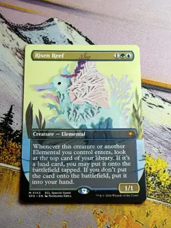 1x Risen Reef - Extended Art NM Eng MTG - Special Guests - Image 4