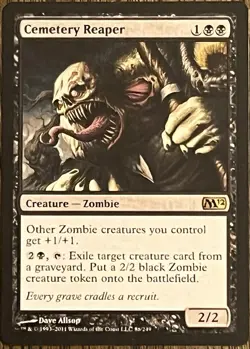 Cemetery Reaper - Magic 2012 - Magic MTG - NM - Rare - Image 1