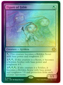 Figure of Fable - Foil Lorwyn Eclipsed MTG - Image 1