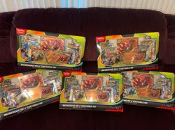 POKEMON TCG INCINEROAR EX & TORTERRA EX SPECIAL COLLECTION - LOT OF 5 - Image 1