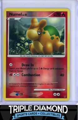 2009 Pokemon Supreme Victors #74/147 Numel Reverse Holo F617 - Image 1