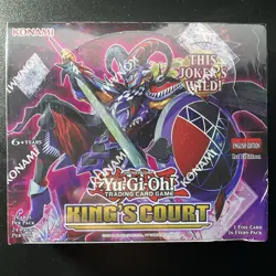Yugioh King’s Court Booster Box 1st Edition Factory Sealed Brand New - Image 1