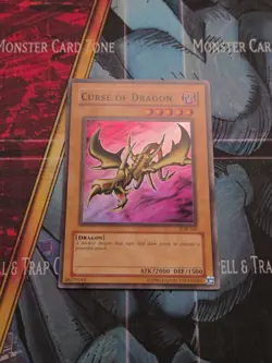 Curse of Dragon LOB-066 The Legend of Blue Eyes White Dragon Unlimited - Image 1