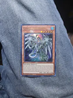 Yu-Gi-Oh Cyberdark Wurm ALIN-EN027 Alliance Insight 1st Edition - Image 3