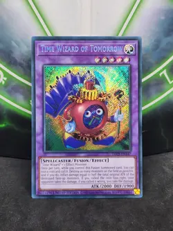 Yugioh Time Wizard of Tomorrow DLCS-EN147 Secret Rare Limited Edition NM - Image 1