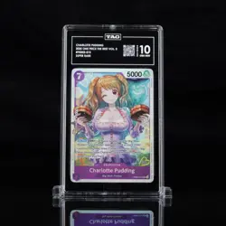 2025 One Piece The Best Vol 2 Charlotte Pudding Super Rare TAG 10 (956) - Image 1