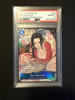 One Piece 2025 Boa Hancock ST17-004 Illustration Box Vol 1 - PSA 10 - Image 1