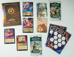 Disney Lorcana Magical Places Rapunzel Donald Duck TE AK EPCOT Promo Cards - Image 1