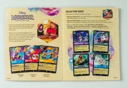 Disney Lorcana Magical Places Rapunzel Donald Duck TE AK EPCOT Promo Cards - Image 4