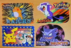 Lot Of 12 Authentic 2000 Pokemon Stickers/Cards Pikachu Raichu Wartortle & More - Image 4