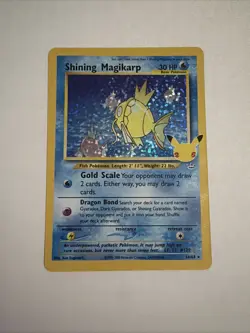 Pokemon TCG Celebrations Classic Collection Shining Magikarp Holo Card 66/64 NM - Image 1
