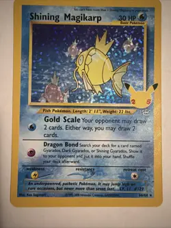 Pokemon TCG Celebrations Classic Collection Shining Magikarp Holo Card 66/64 NM - Image 2