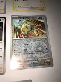 Lot Of 8 Dunsparce and Dudunsparce Pokemon Cards - Image 3