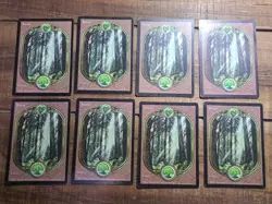 LP - Forest (88/94) 6x Unglued - Magic The Gathering Lightly Played English MTG - Image 1