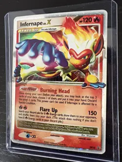 Infernape LV.X DP10 Holo Diamond and Pearl Black Star Promo Pokemon TCG - Image 5