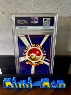 1997 Pokemon Vintage Japanese Fossil Magneton Holo Card #82 Graded PSA 4 - Image 2