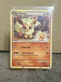 Flareon 26/90 2010 Pokemon TCG Undaunted Non Holo MP - Image 1