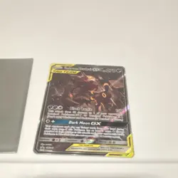 Pokemon Umbreon & Darkrai GX TAG TEAM Ultra Rare Holo SM241 270HP Flexible price - Image 4